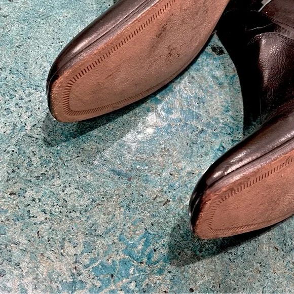 Giorgio Brutini 10.5 Black Leather Ankle Boots - Picture 7 of 8